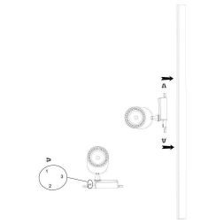 Трековый светильник Maytoni TR029-3-26W3K-W-B Vuoro