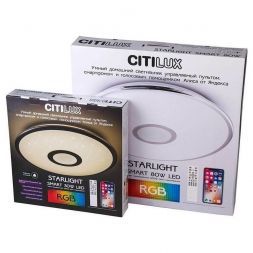 Потолочный светодиодный светильник Citilux CL703A60G Старлайт Смарт