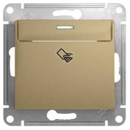 Выключатель карточный Schneider Electric Glossa Титан, сх.6 GSL000469