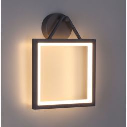 Уличный настенный светодиодный светильник Novotech Roca 358060