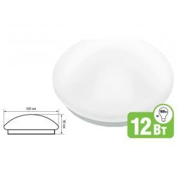 Настенно-потолочный Светильник светодиодный Navigator 94 777 NBL-R1-12-4K-IP20-LED
