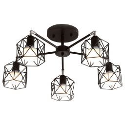 Потолочная люстра G31066/5BK Gerhort (GERHORT G31066/5BK)