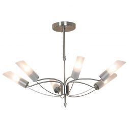 Люстра на штанге LUSSOLE LSA-2813-06 LANO никель