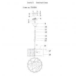 Подвесной светильник Lightstar 731034