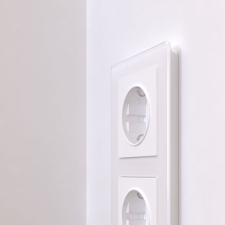 Рамка на 3 поста Acrylic белый Werkel W0032701