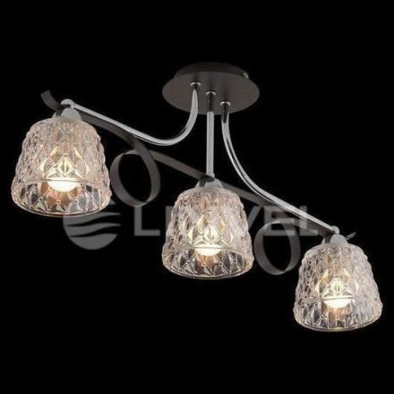 Люстра LV 8473/3 хром/коричневый E14*60W L650W120H260