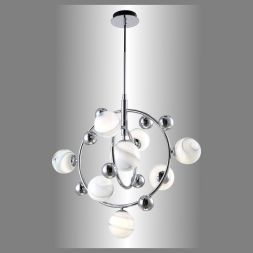 Подвесная люстра Crystal Lux Salvadore SP8V Chrome