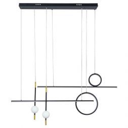 Подвесной светодиодный светильник Arte Lamp A2610SP-85BK POLARIS