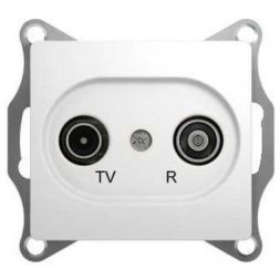 Розетка проходная Schneider Electric Glossa Бел TV-R 4DB GSL000195