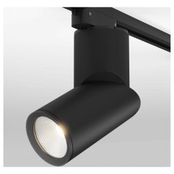 Трековый светильник для однофазного шинопровода Elektrostandard Corner Черный 15W 4200K (LTB33)