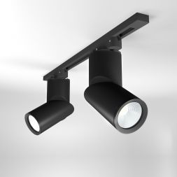 Трековый светильник для однофазного шинопровода Elektrostandard Corner Черный 15W 4200K (LTB33)