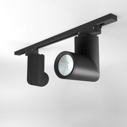 Трековый светильник для однофазного шинопровода Elektrostandard Corner Черный 15W 4200K (LTB33)