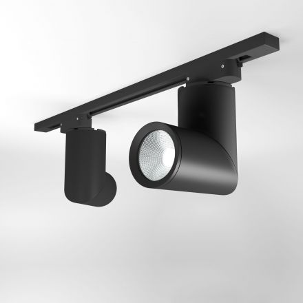 Трековый светильник для однофазного шинопровода Elektrostandard Corner Черный 15W 4200K (LTB33)
