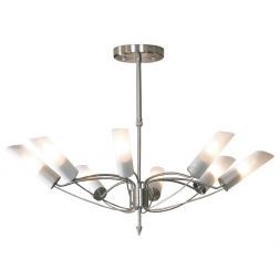 Люстра на штанге LUSSOLE LSA-2813-08 LANO никель