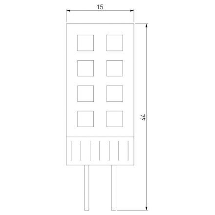 Светодиодная лампа Elektrostandard G4 LED 5W 220V 4200K (BLG404)