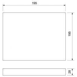 Светильник Elektrostandard DLS034 18W 4200K