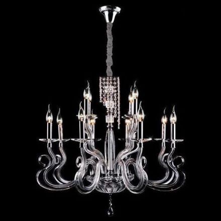 Люстра подвесная Bogate&#039;s 201/8+4 Strotskis хрусталь