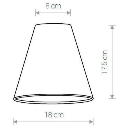 Абажур Nowodvorski Cameleon Cone S 8503