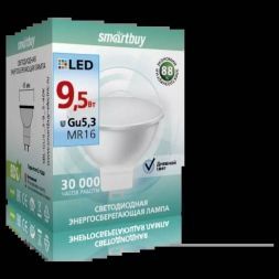 Лампа светодиодная JCDR 9,5W GU5,3 4000K Smartbuy SBL-GU5_3-9_5-40K