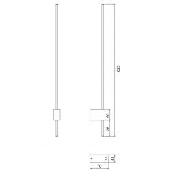 Бра Maytoni Technical Pars C070WL-L6GB3K