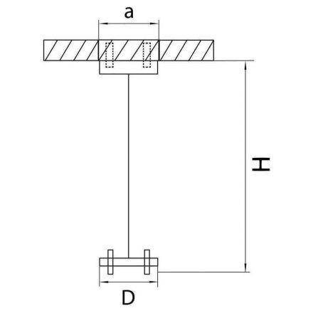 Основание для светильника Lightstar Rullo 590057