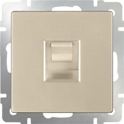 Телефонная розетка RJ-11 Werkel W1182011 шампань (WL11-RJ-11)