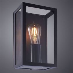 Уличный настенный светильник Arte Lamp A4569AL-1BK Belfast