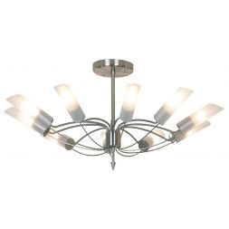 Люстра LUSSOLE LSA-2813-10 LANO никель