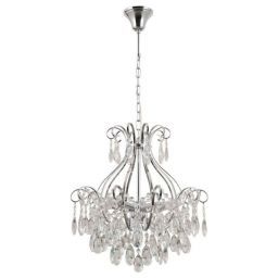 Люстра хрустальная B21076/5CR+CL BenCrezo (BENCREZO B21076/5CR+CL)