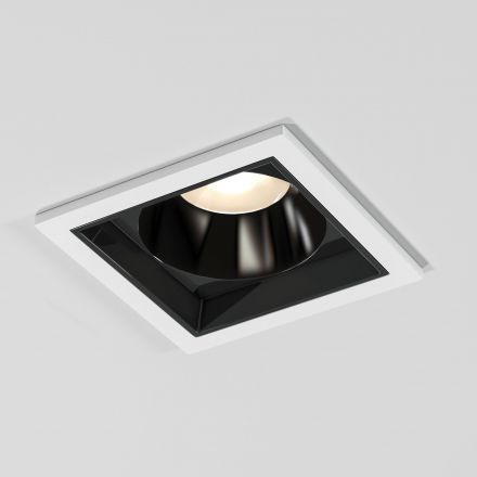 Светильник Elektrostandard 25085/LED 10W 4000K белый/чёрный жемчуг