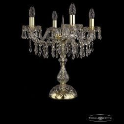 Настольная лампа Bohemia Ivele Crystal 1403L/4/141-47/G