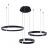 Подвесной светодиодный светильник Arte Lamp Shine A2222SP-3BK