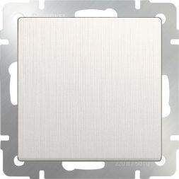 Выключатель одноклавишный проходной Werkel W1112013 перламутровый рифленый (WL13-SW-1G-2W)