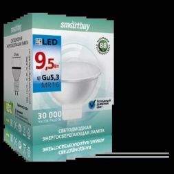 Лампа светодиодная JCDR 9,5W GU5,3 6000K Smartbuy SBL-GU5_3-9_5-60K