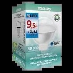 Лампа светодиодная JCDR 9,5W GU5,3 6000K Smartbuy SBL-GU5_3-9_5-60K