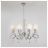 Подвесная люстра Eurosvet 10082/8 хром / прозрачный хрусталь