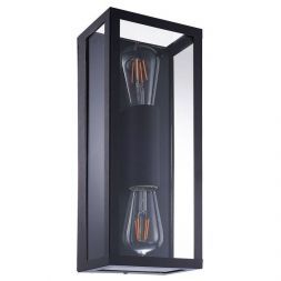 Уличный настенный светильник Arte Lamp A4569AL-2BK Belfast