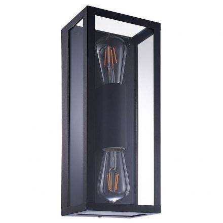 Уличный настенный светильник Arte Lamp A4569AL-2BK Belfast