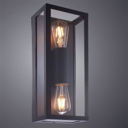 Уличный настенный светильник Arte Lamp A4569AL-2BK Belfast