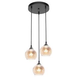 Подвесной светильник 10219/3BK BR ЭкономСвет (EKONOMSVET 10219/3BK BR)