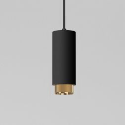 Подвесной светильник Nubis GU10 чёрный/золото Elektrostandard