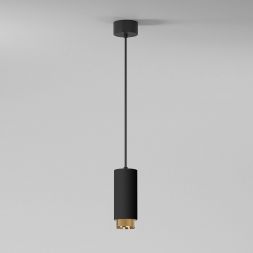 Подвесной светильник Nubis GU10 чёрный/золото Elektrostandard