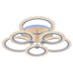 Потолочный светодиодный светильник 8003/6 WHT А 108W+8W RGB Profit Light