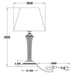 Настольная лампа Arte Lamp A7301LT-1PB