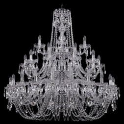 Люстра Bohemia Ivele Crystal 1402/20+10+5/400/3d/Ni