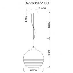 Светильник подвесной Arte Lamp A7763SP-1CC
