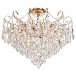 Люстра хрустальная ЭкономСвет 15506/9FGD WT (EKONOMSVET 15506/9FGD WT)