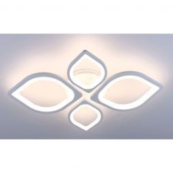 Светильник накладной Linvel MS 1029 Эмс 41-83-92W 3000-6000К Белый 11040Lm 720х520х90 диммируемый с ПДУ