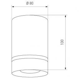 Светильник Elektrostandard DLR021 9W 3000K черный матовый