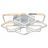 Светодиодная люстра Profit Light 8026/4+4 WHT A